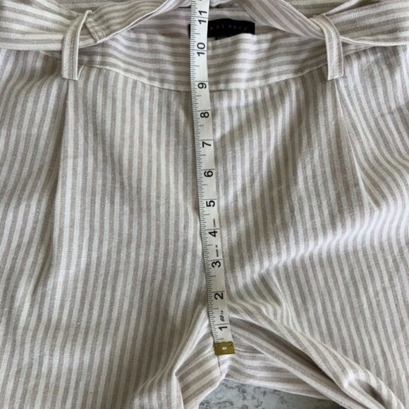 Sanctuary Tan Belted Striped Culottes 27 - Picture 8 of 11